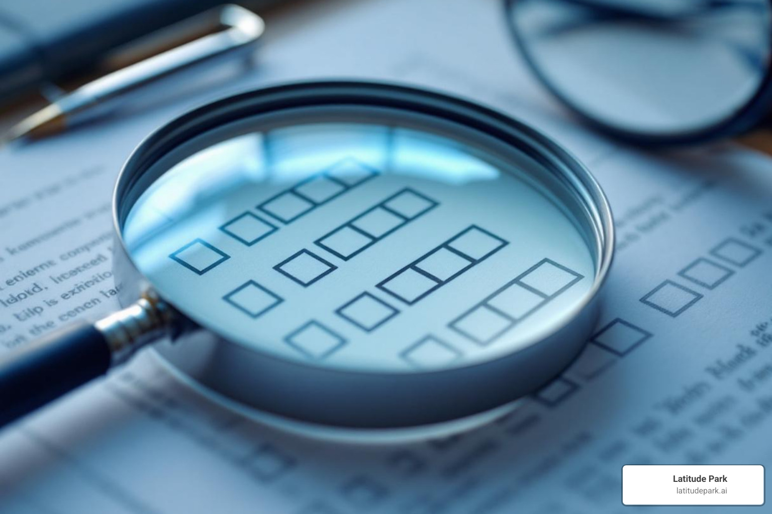 magnifying glass over a checklist titled "ORM Partner Vetting" - business online reputation management companies