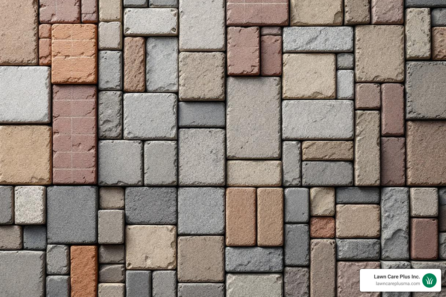 various paver styles, colors, and textures - building a patio out of pavers