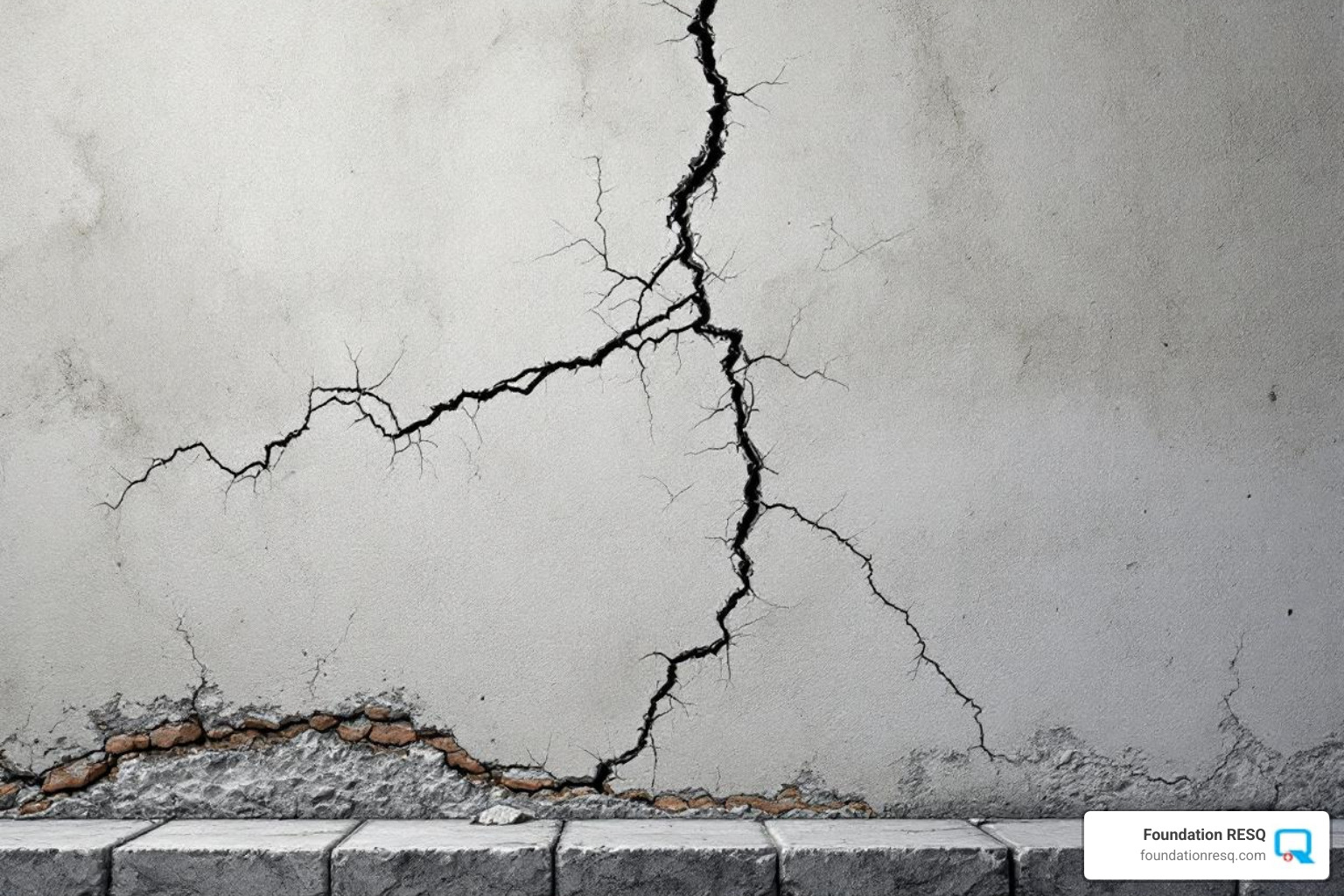 bowing basement wall - emergency concrete foundation repair service in tallahassee