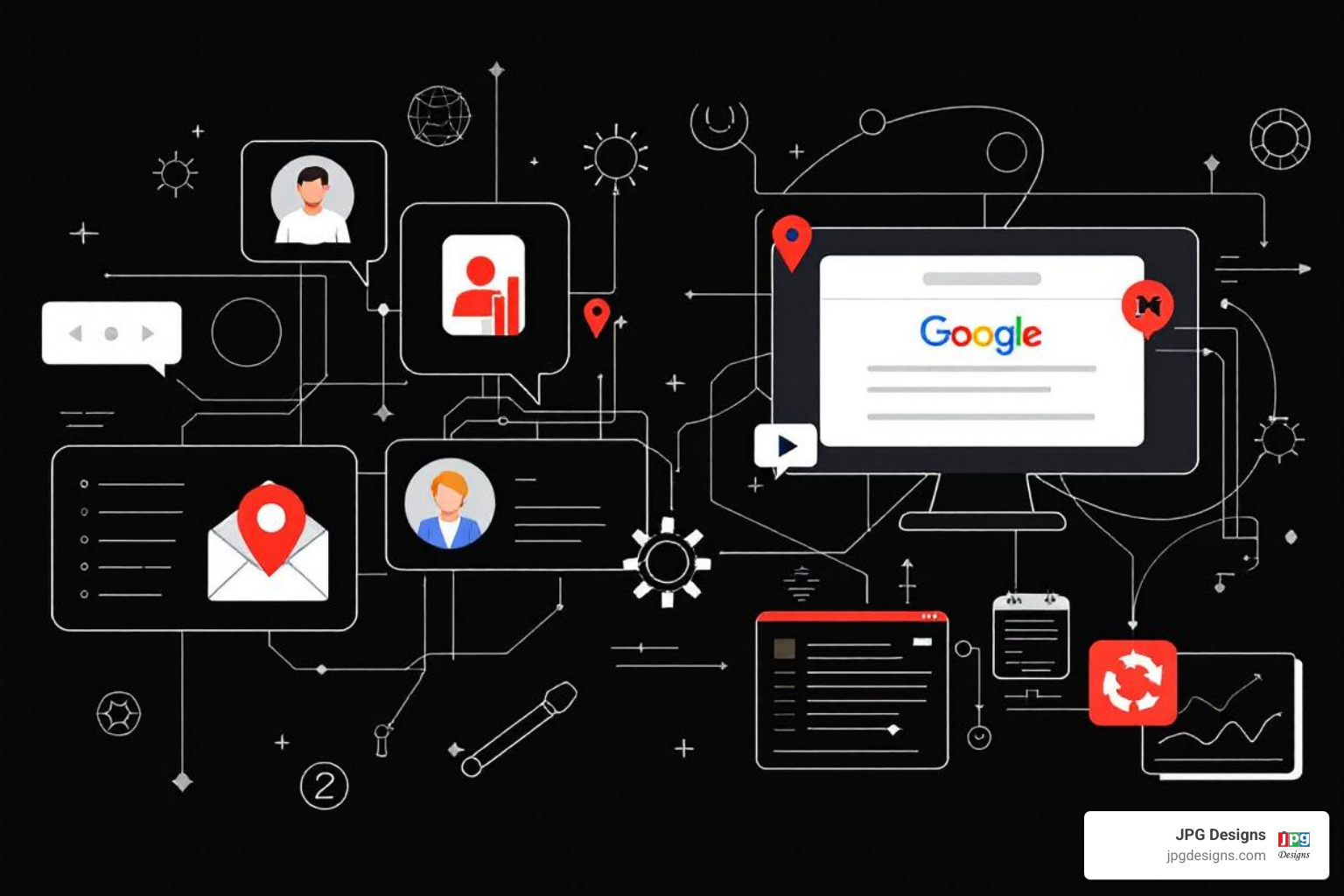 Google Local Pack on a search results page - How to rank locally?