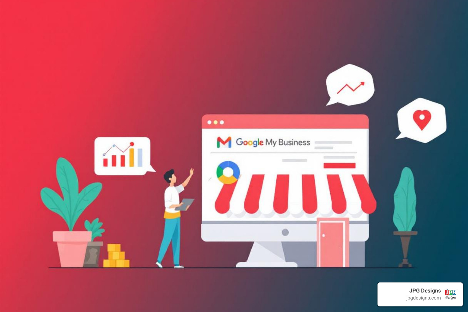 Local 3-Pack in search results - Google My Business optimization