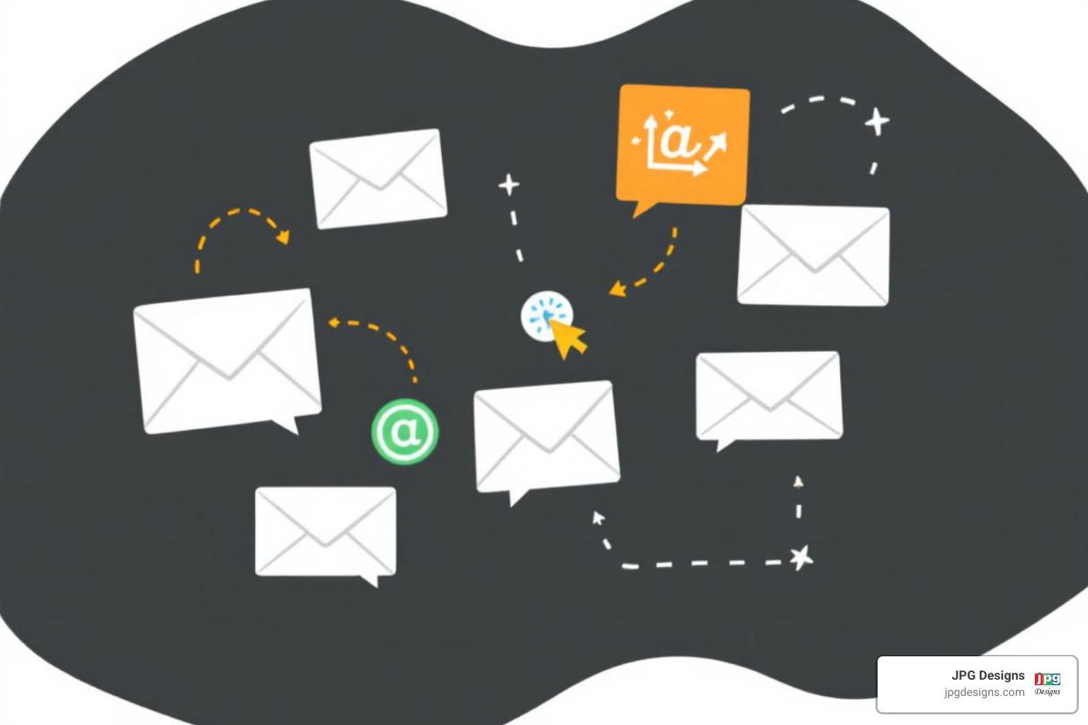 Automated customer journey flowchart - advanced email marketing