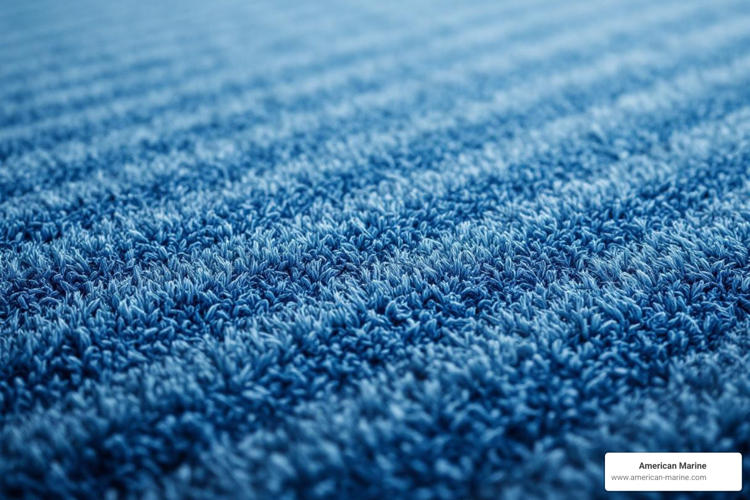 close-up of marine carpet texture and backing - boat carpet replacement