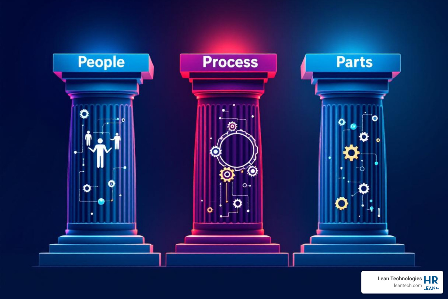 Three pillars of a successful PM program: People, Process, Parts - perform preventive maintenance of tools and equipment
