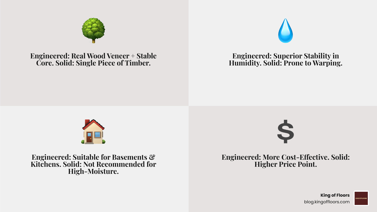 infographic showing layers of engineered hardwood compared to solid hardwood - best engineered hardwood flooring infographic 4_facts_emoji_grey infographic showing layers of engineered hardwood compared to solid hardwood - best engineered hardwood flooring infographic 4_facts_emoji_grey