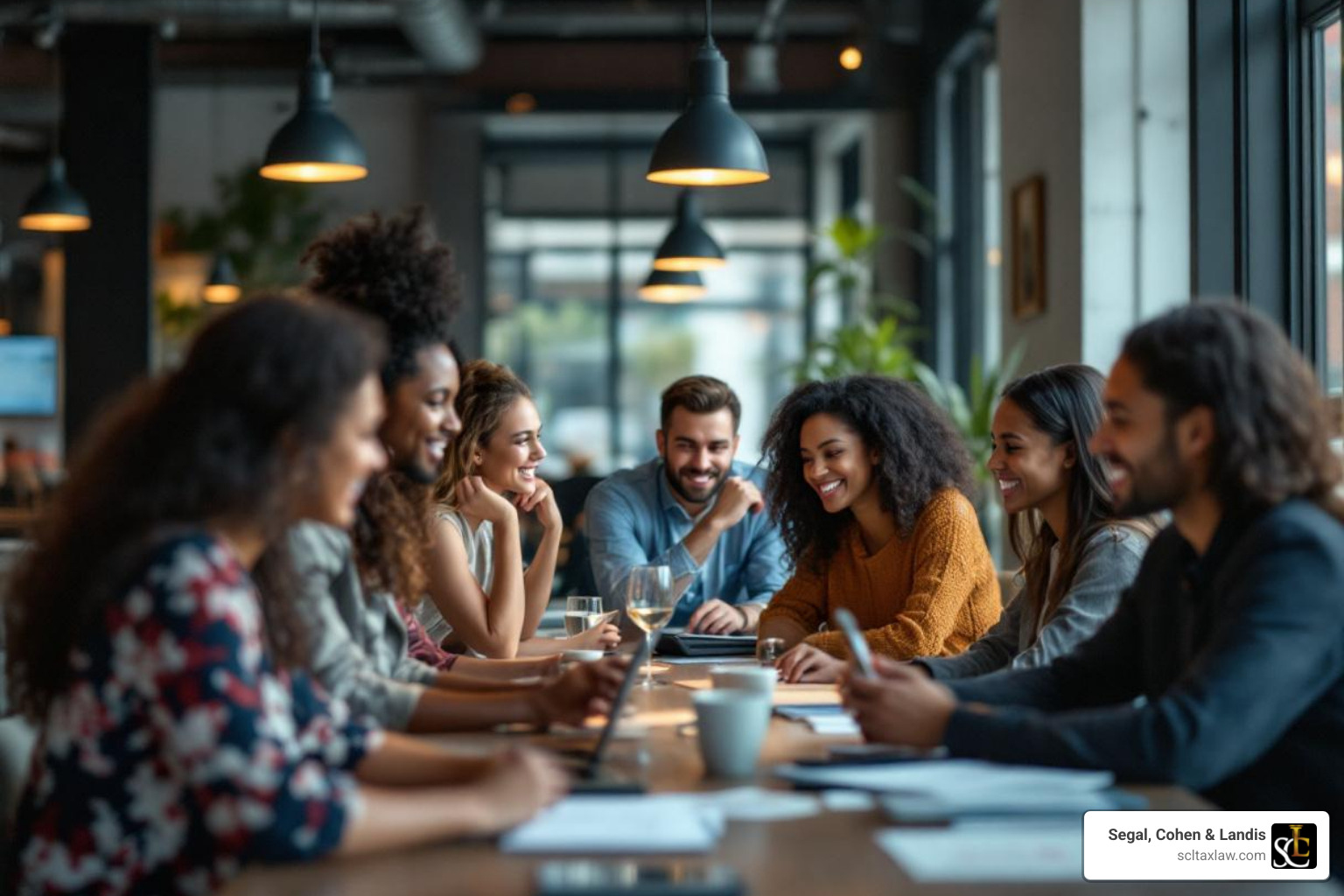 A diverse group of LA business owners and professionals - irs tax lawyer los angeles