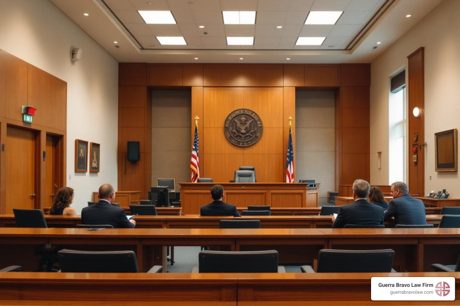 sala de tribunal de inmigración - Cancelacion de deportacion