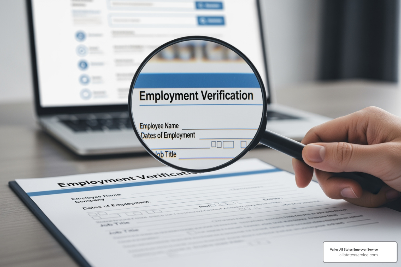 secure online portal dashboard showing verification status - Employment verification service