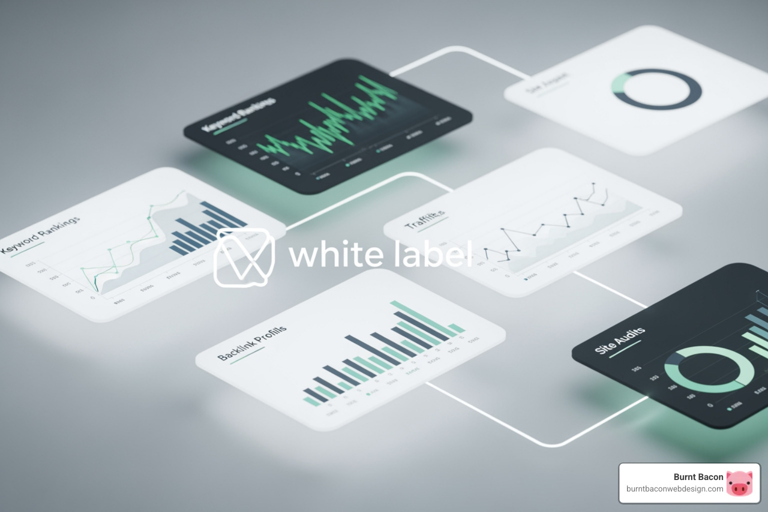Report customization interface with logo upload and color picker options - best white label seo reports Report customization interface with logo upload and color picker options - best white label seo reports