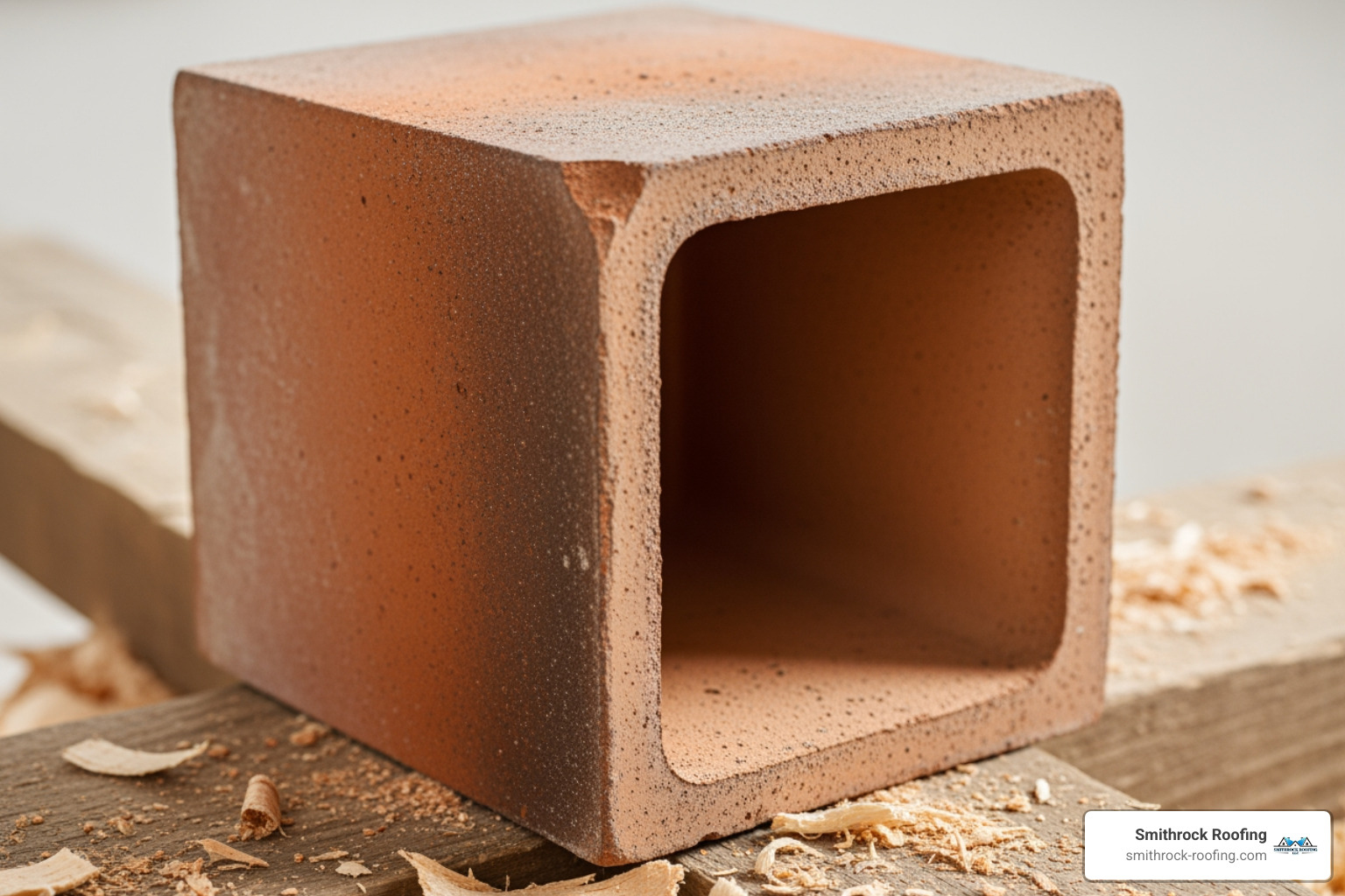 Technical drawing of a 13x13 clay flue tile with all dimensions clearly labeled, including outside, inside, and wall thickness - 13x13 clay flue tile Technical drawing of a 13x13 clay flue tile with all dimensions clearly labeled, including outside, inside, and wall thickness - 13x13 clay flue tile