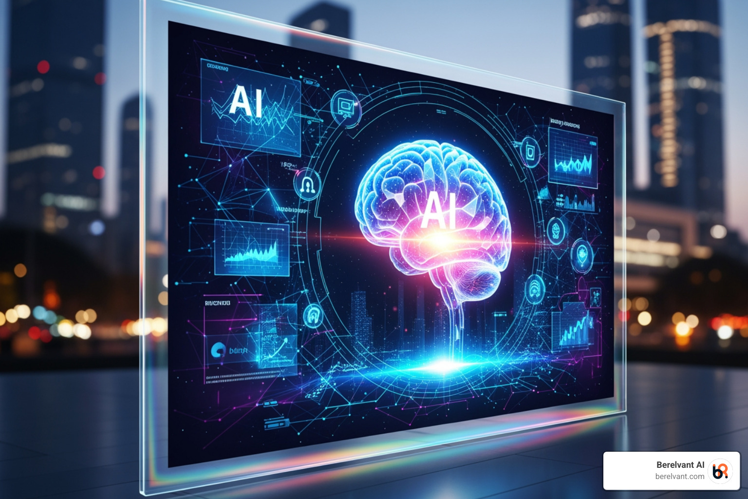 Flowchart showing how different AI solutions connect, from audience identification to creative delivery and measurement - ai digital advertising