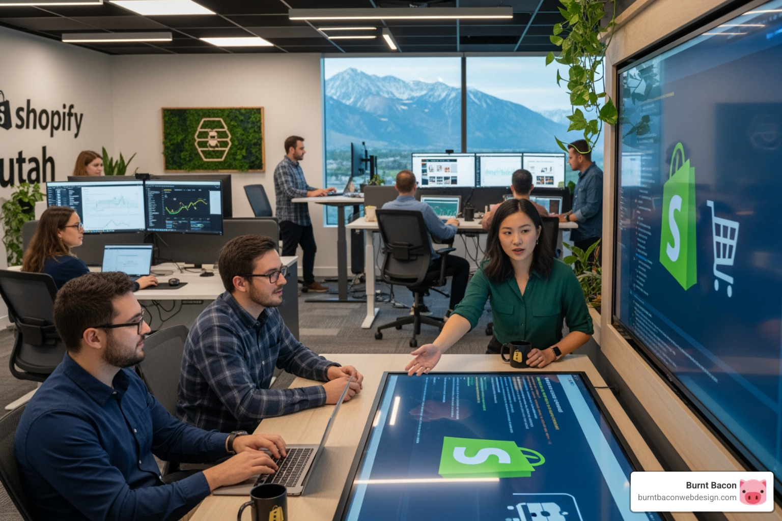 Complex B2B Shopify Plus storefront dashboard - shopify development utah