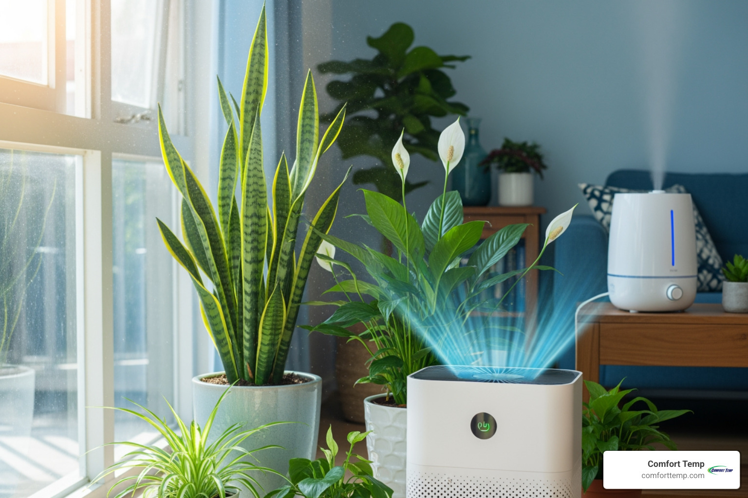 A modern kitchen with a sleek stainless steel range hood, an induction cooktop, and minimalistic cabinets. The room is brightly lit, and there's a subtle plant on the counter. - indoor air quality improvement A modern kitchen with a sleek stainless steel range hood, an induction cooktop, and minimalistic cabinets. The room is brightly lit, and there's a subtle plant on the counter. - indoor air quality improvement