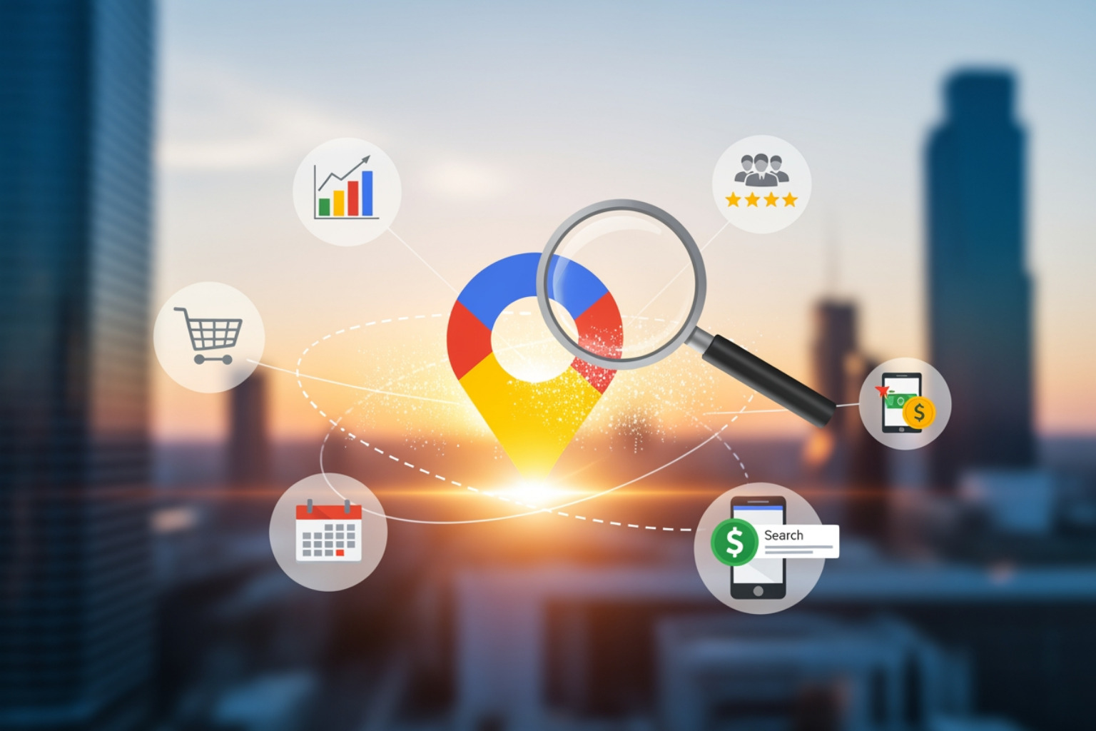 Well-structured Products section in a Google Business Profile listing - Google Business optimization