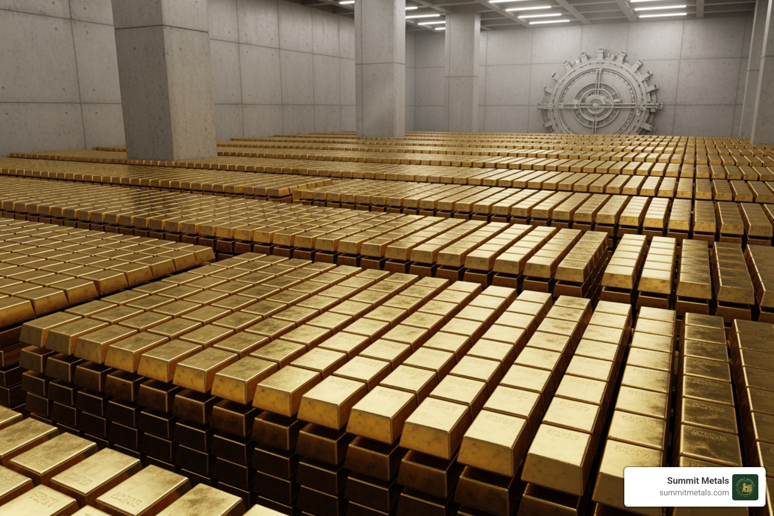 graph showing central bank gold purchases over time - why invest gold