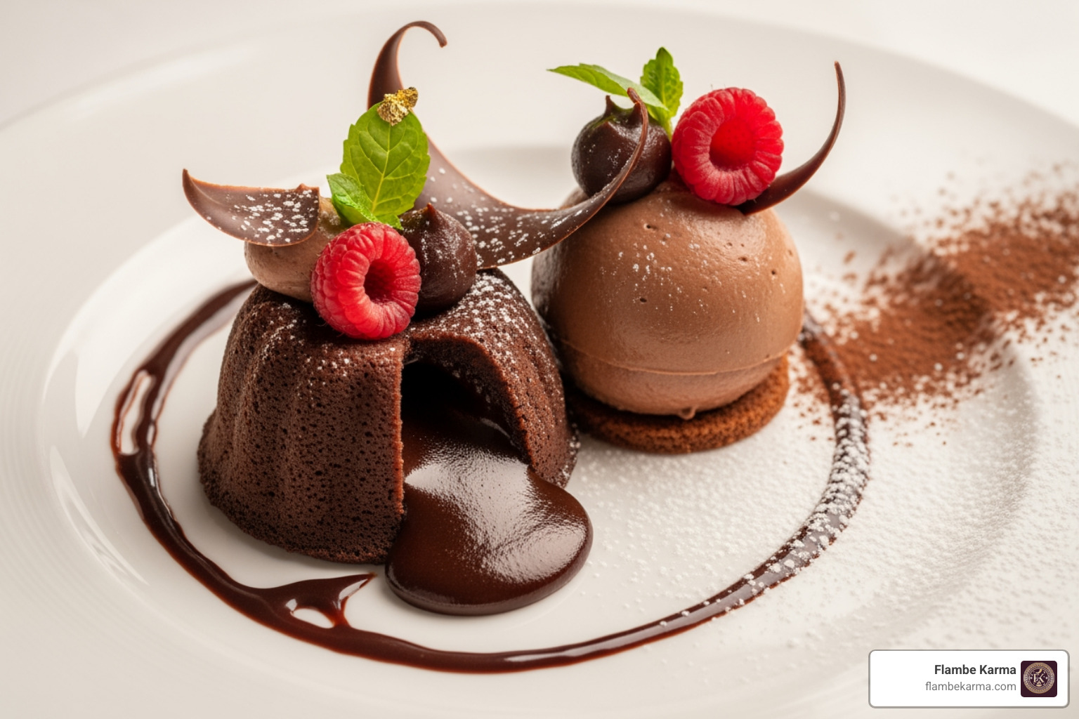 A dessert plate with "Happy Anniversary" written in chocolate. - nice restaurant to celebrate anniversary