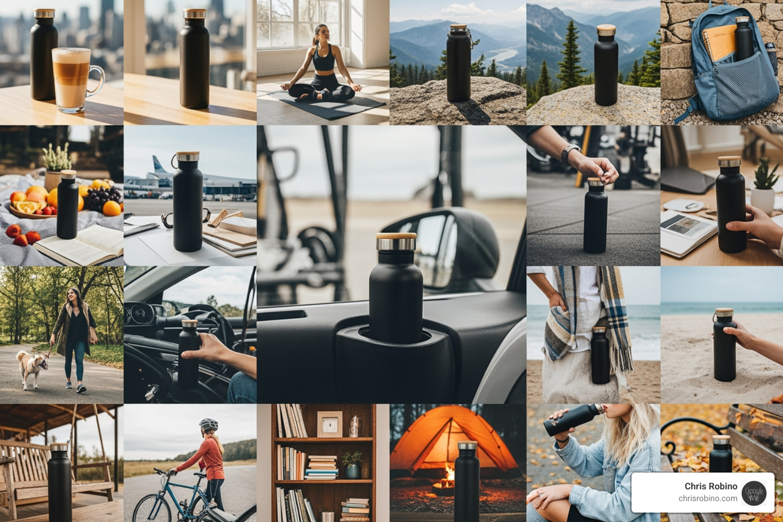 collage of authentic user-generated photos featuring a single product - social media industry trends