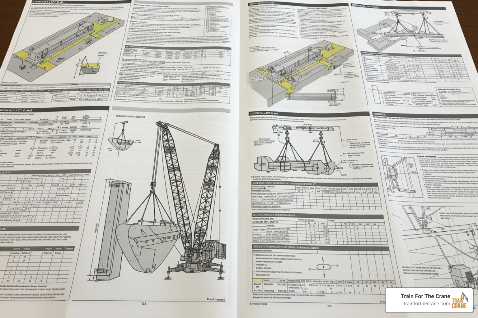 detailed critical lift plan document - crane supervisor course cost