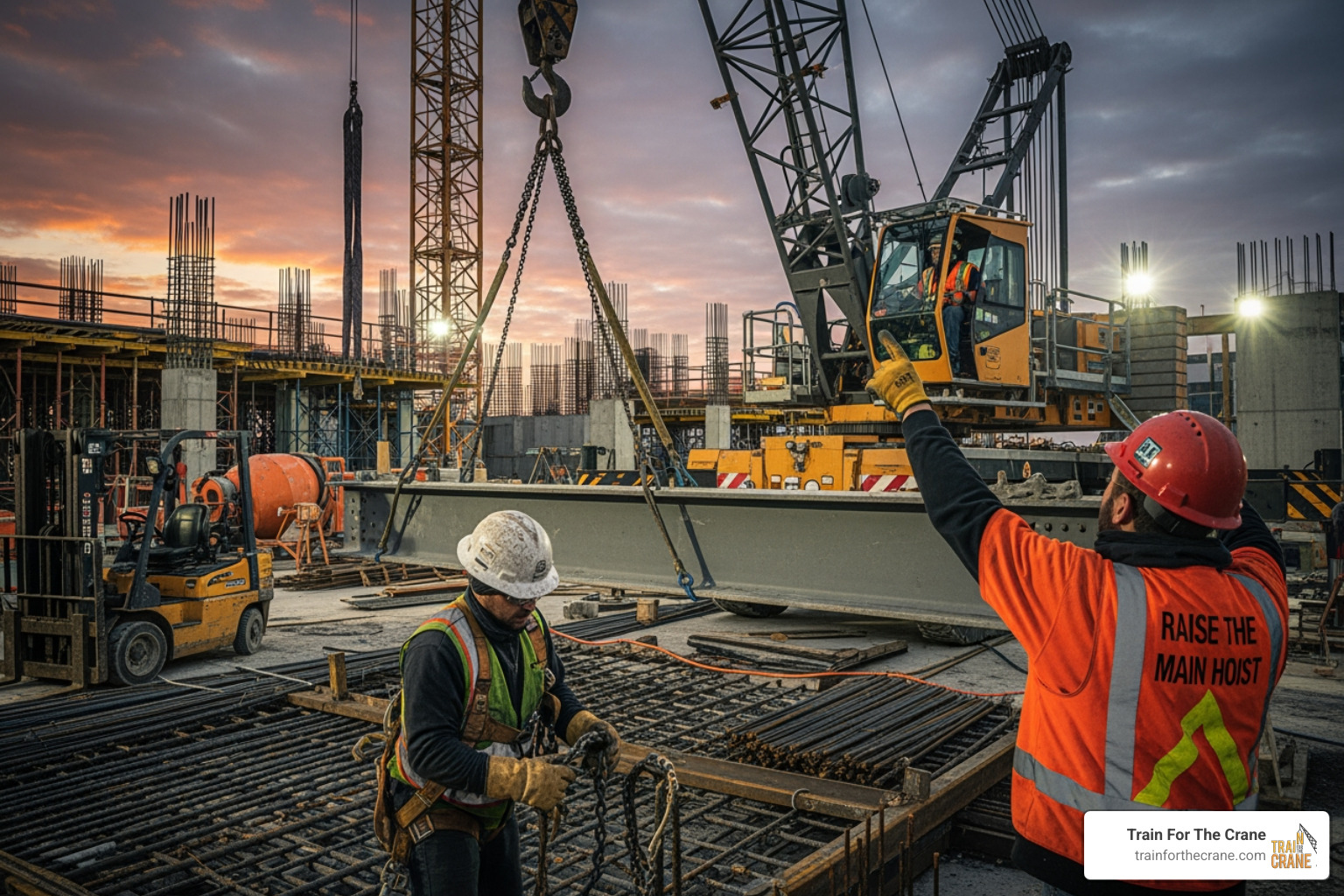 crane operator, rigger, signalperson working on site - crane supervisor course cost