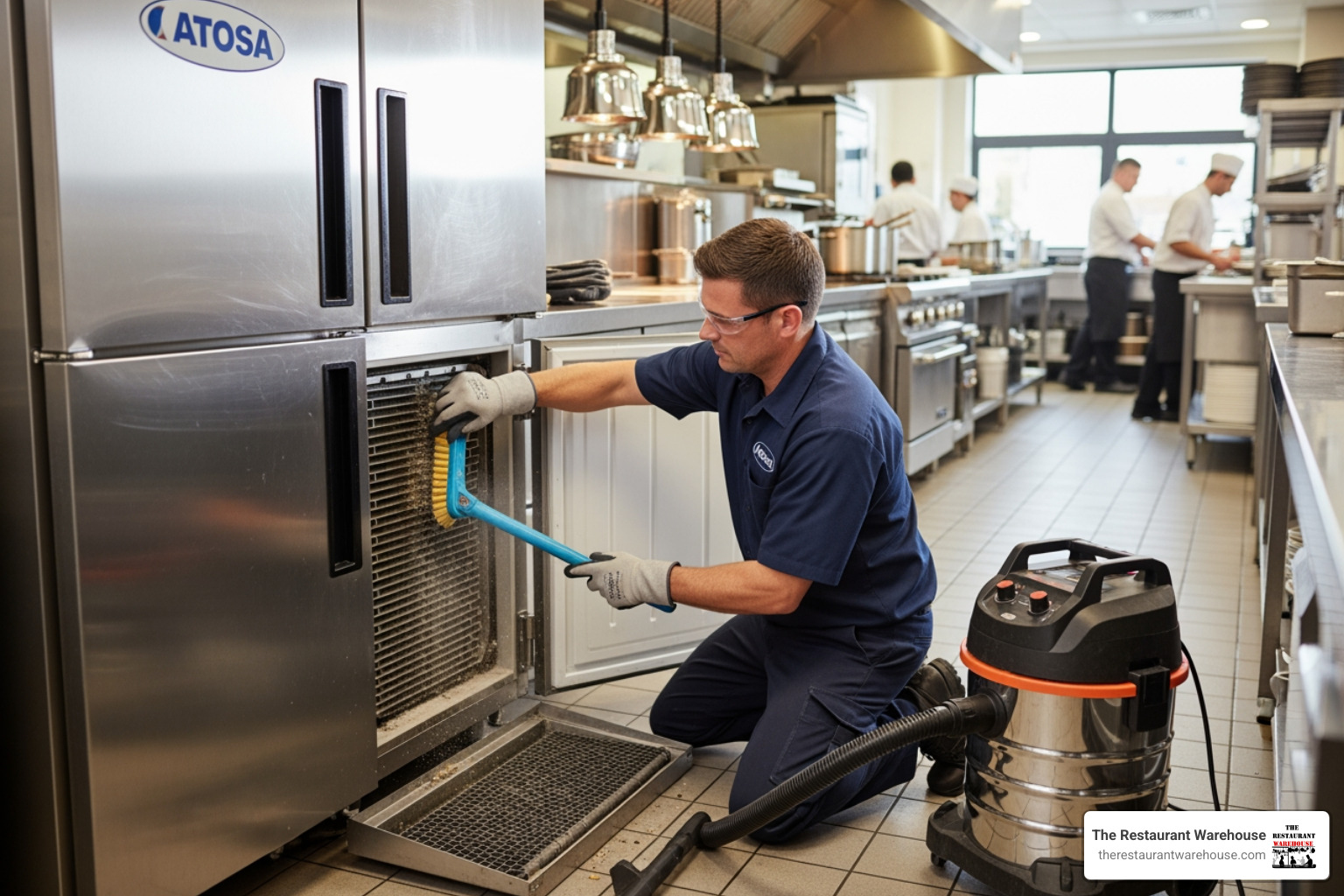 Atosa freezer maintenance checklist fan cleaning