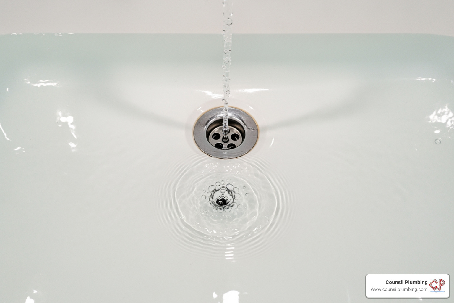 slow-draining bathtub - clogged drain repair Cupertino