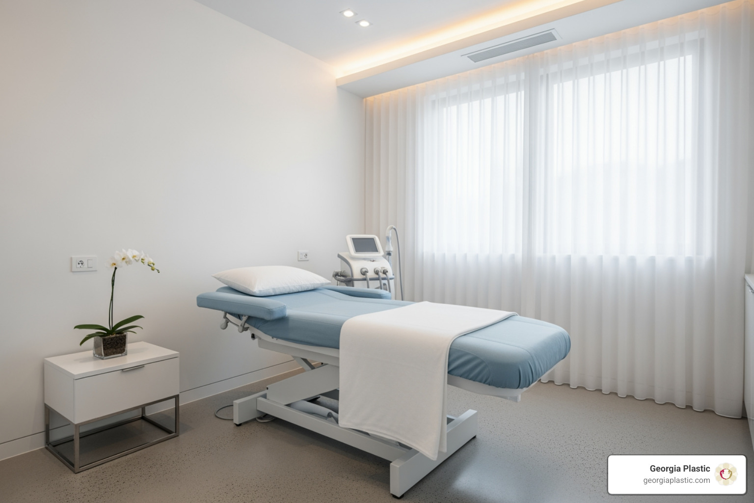 serene medical treatment room - Non-surgical butt lift Atlanta