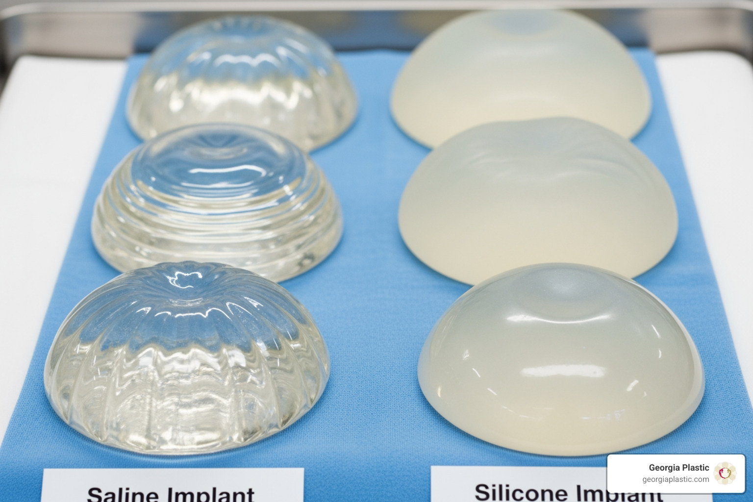 different types of breast implants (saline vs. silicone) - cost for a breast lift with implants