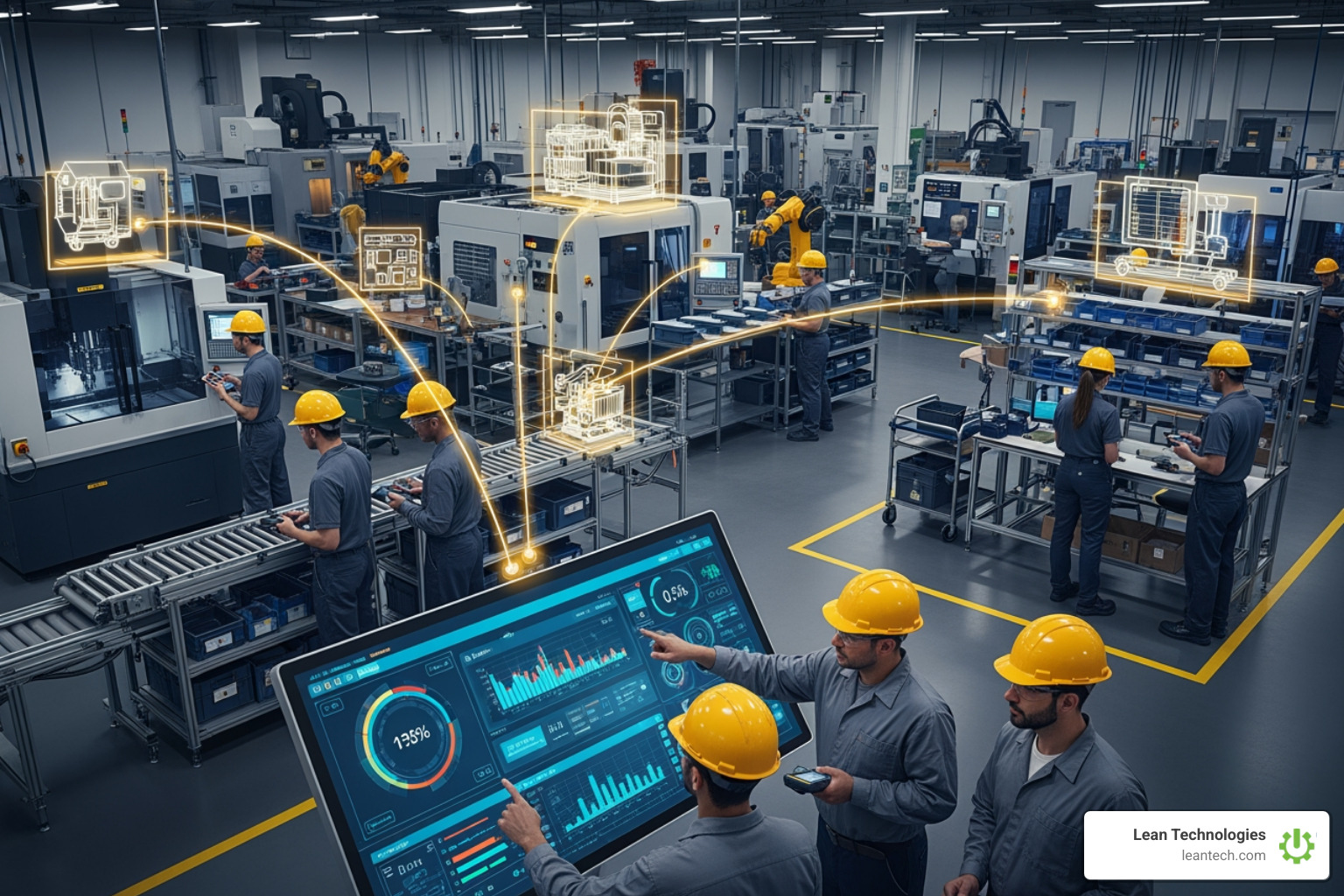 digital dashboard showing production status - manufacturing shop floor data collection digital dashboard showing production status - manufacturing shop floor data collection