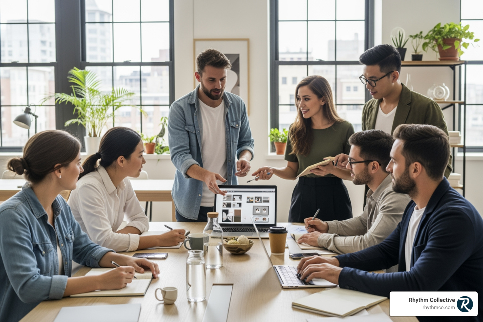 diverse group of creative professionals collaborating - Knoxville video producers diverse group of creative professionals collaborating - Knoxville video producers