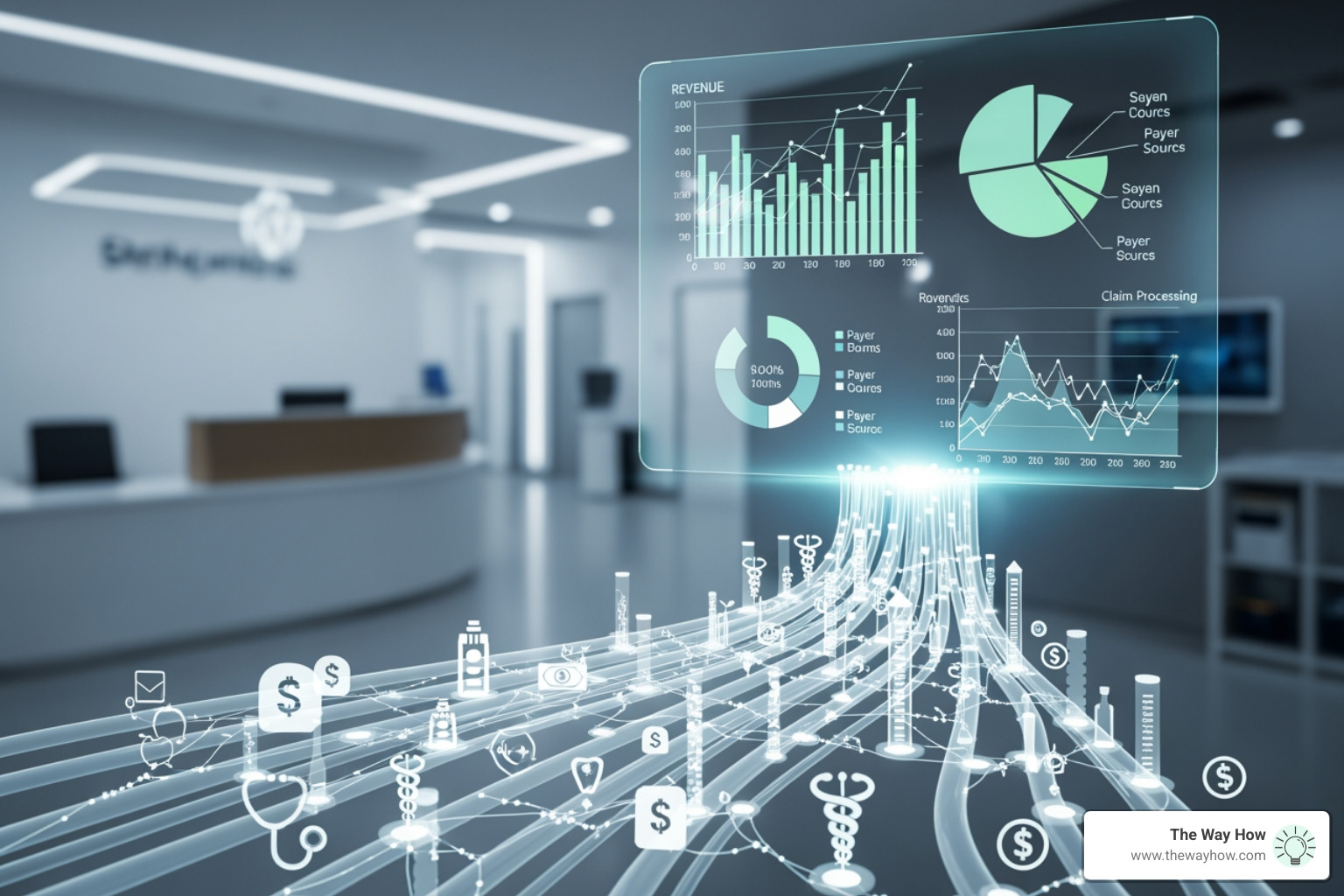 A diverse team of healthcare professionals collaboratively planning a strategy at a whiteboard, illustrating teamwork and problem-solving - healthcare revenue cycle analytics