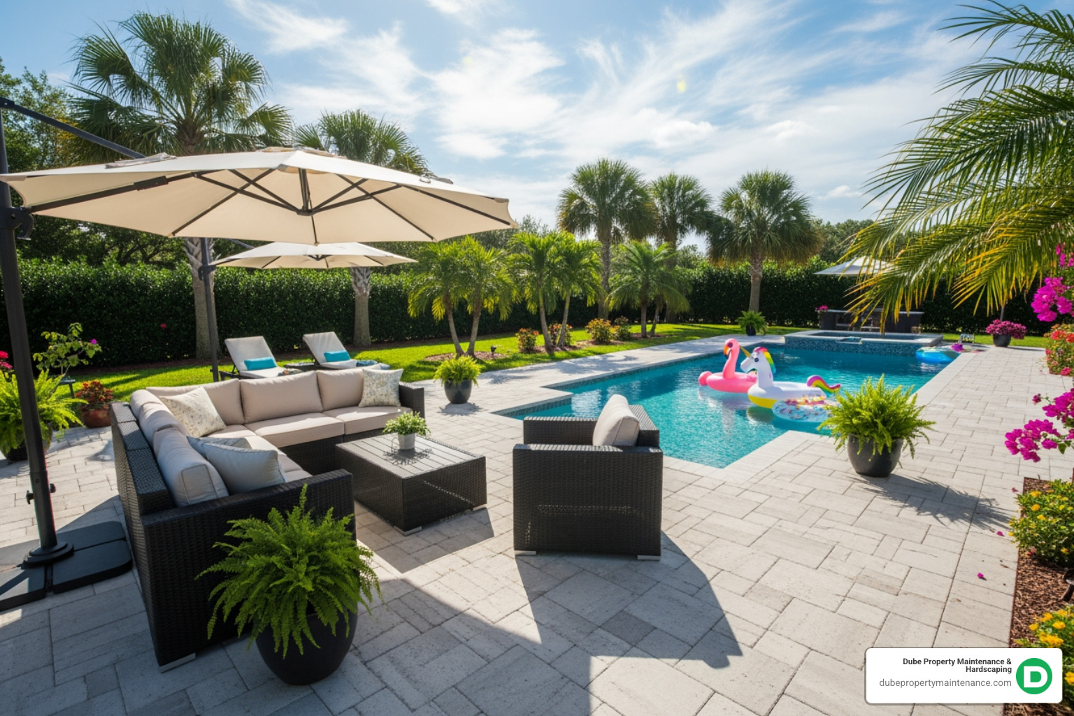 pool patio with pavers - Pool Patio Pavers