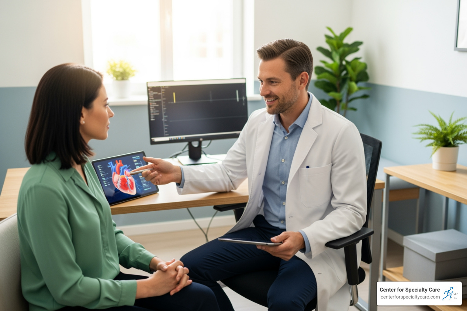 doctor explaining Intracept to patient - how long has the intracept procedure been around