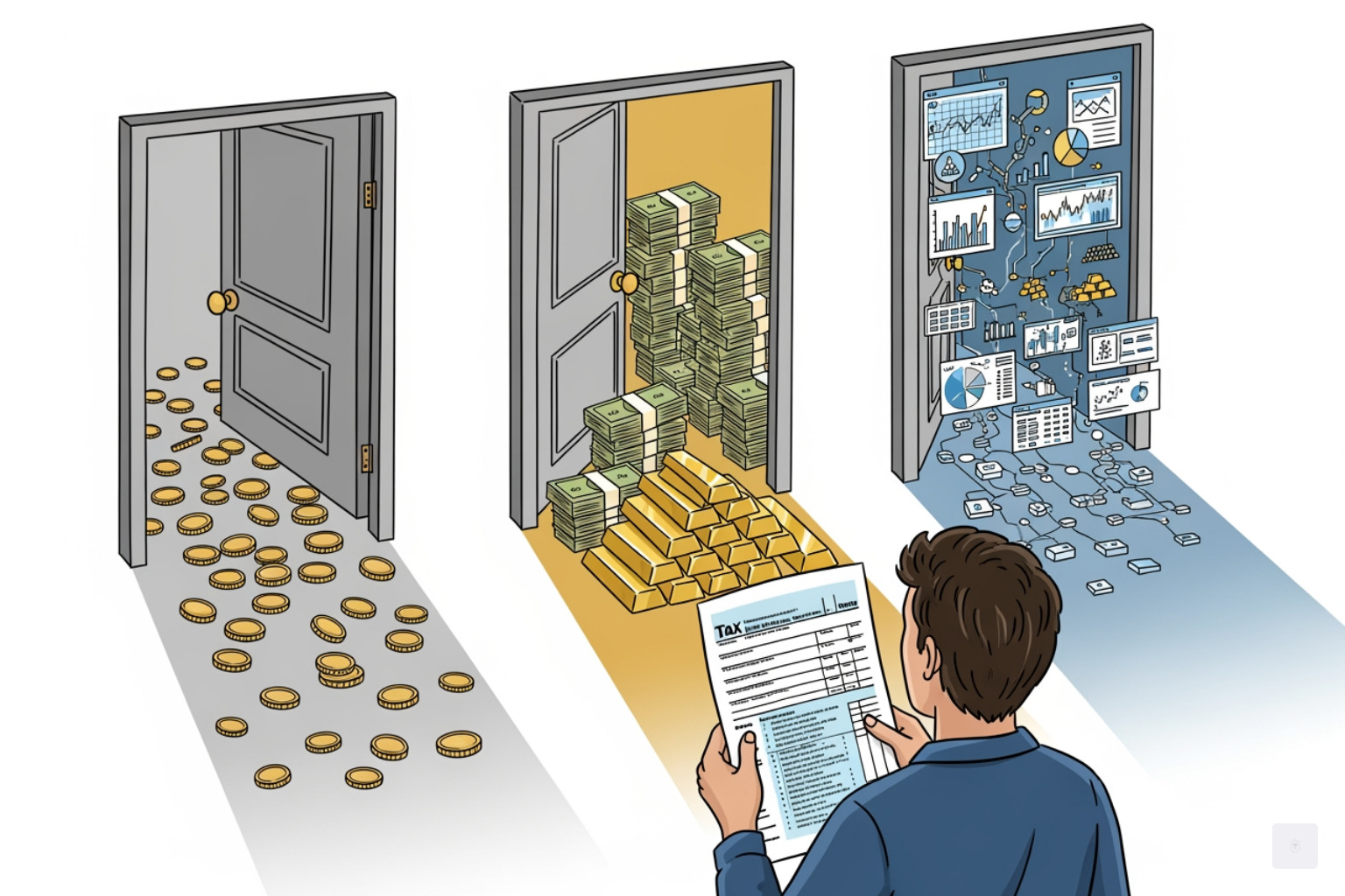 Flowchart for choosing the correct 990 form based on gross receipts and total assets - 990 e file