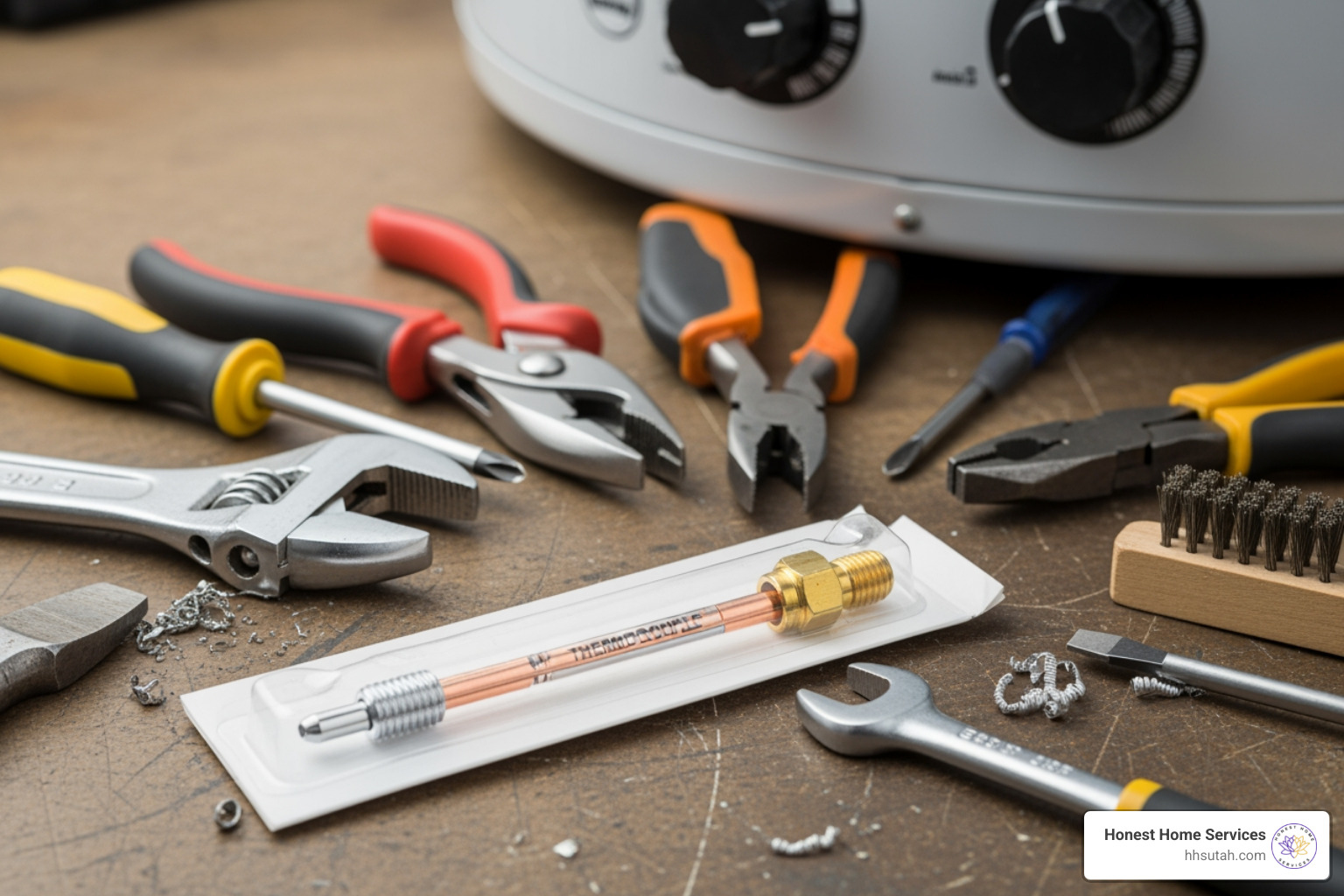 tools and new thermocouple - thermocouple replacement water heater tools and new thermocouple - thermocouple replacement water heater