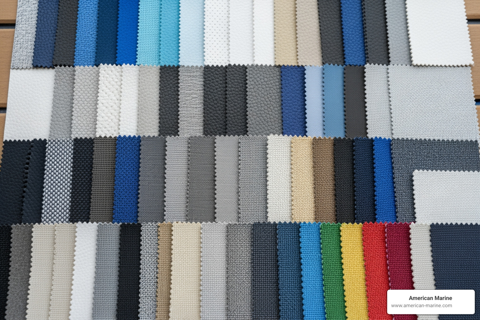 marine grade fabric swatches - Boat upholstery Fort Lauderdale