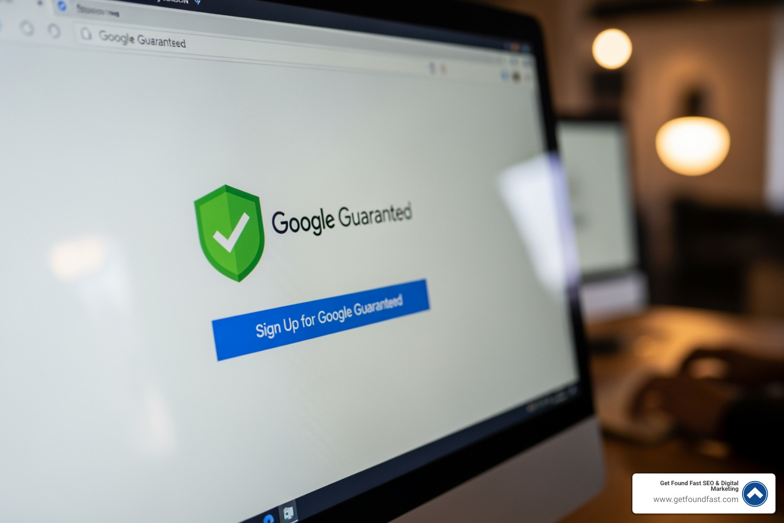 checklist showing verification steps - google guarantee sign up