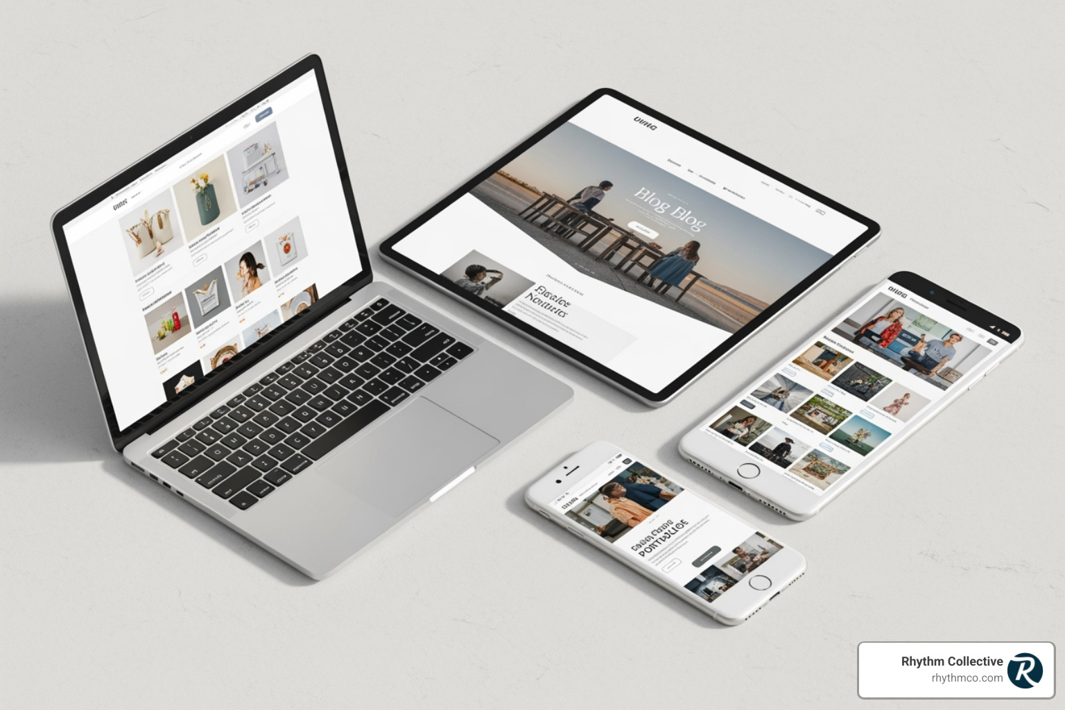Image showcasing a portfolio of diverse website designs - Knoxville website design company Image showcasing a portfolio of diverse website designs - Knoxville website design company