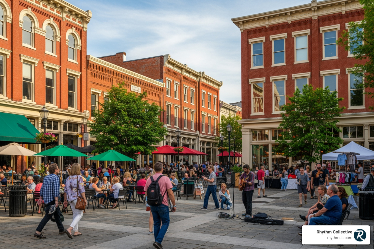 Knoxville's Market Square - Creative agency Knoxville TN