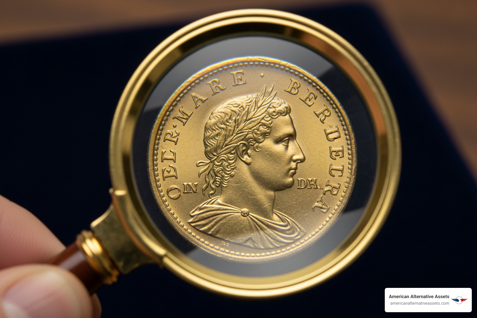 magnifying glass over the words Integrity and Transparency on a gold coin - ethical wealth management magnifying glass over the words Integrity and Transparency on a gold coin - ethical wealth management