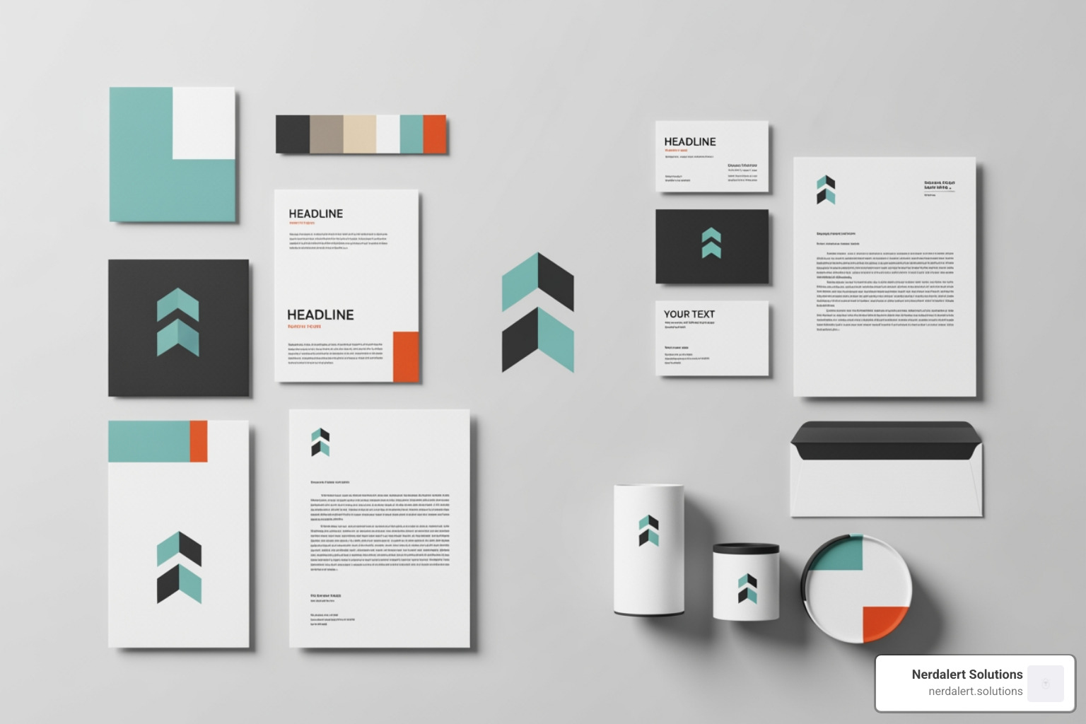 complete brand identity system - brand and design agency