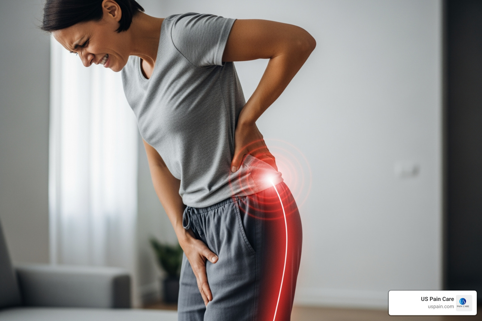 sciatica pain radiating down the leg - acute treatment of herniated lumbar disc