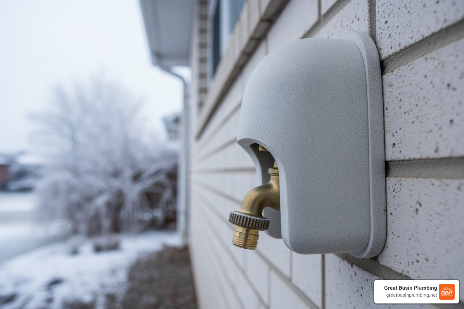 foam insulated faucet cover - Outdoor hose bib installation