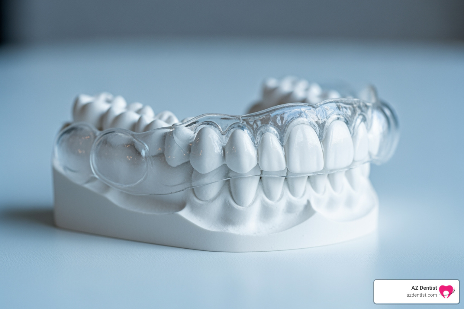 custom-fitted dental night guard - Phoenix TMJ treatment custom-fitted dental night guard - Phoenix TMJ treatment