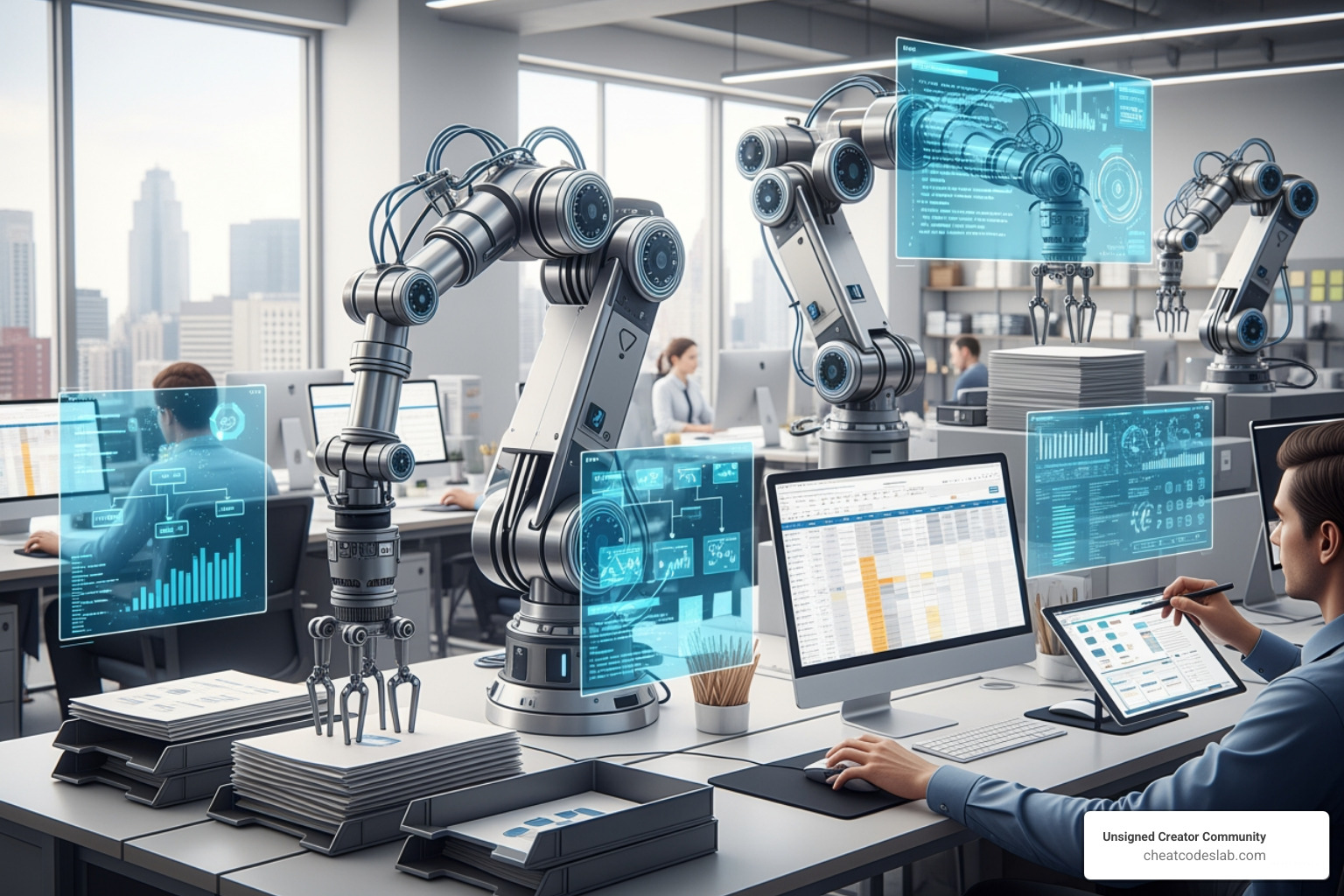 AI automating repetitive office tasks - AI tools for agencies AI automating repetitive office tasks - AI tools for agencies