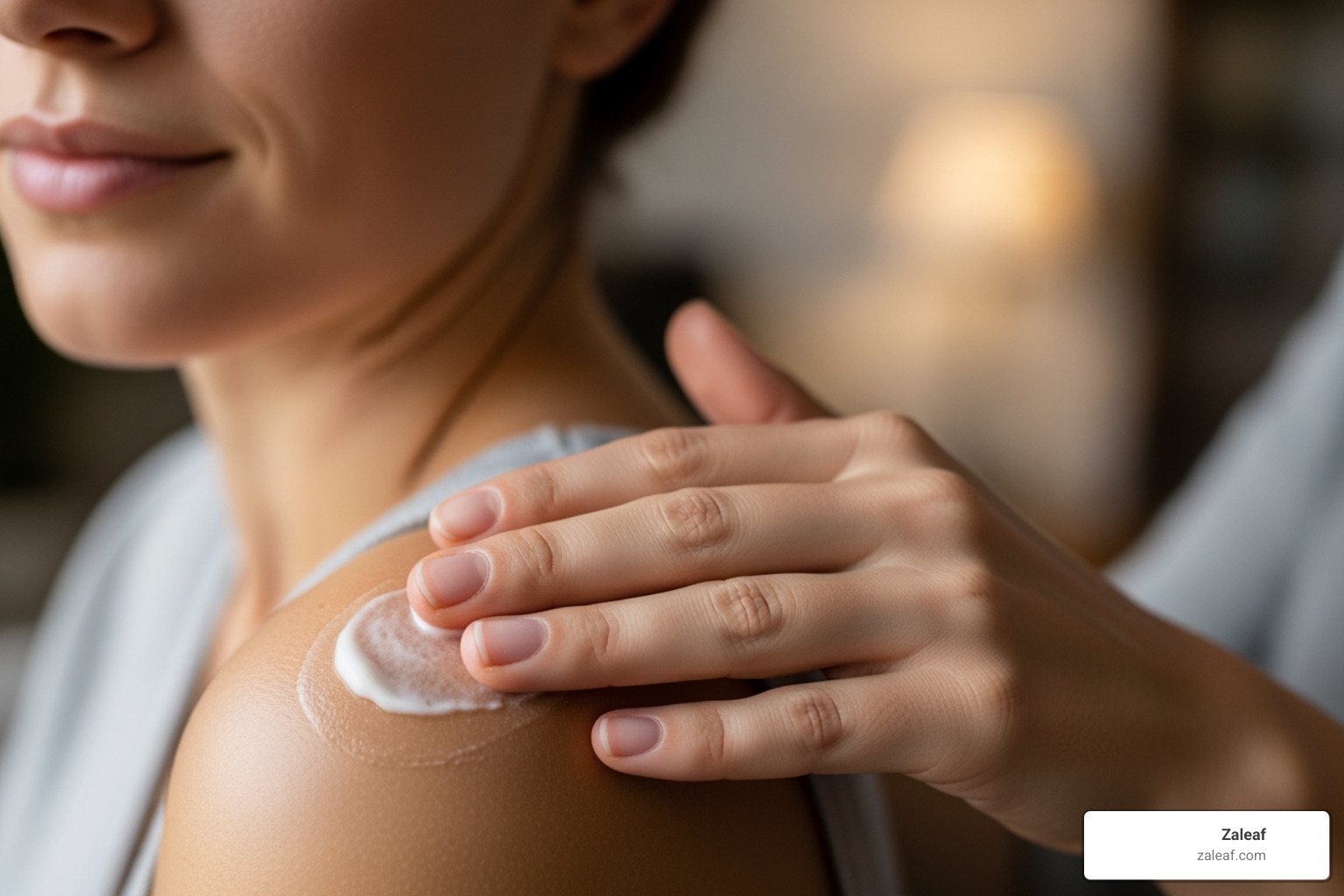 person applying CBD cream to their shoulder - best cannabis supplement person applying CBD cream to their shoulder - best cannabis supplement