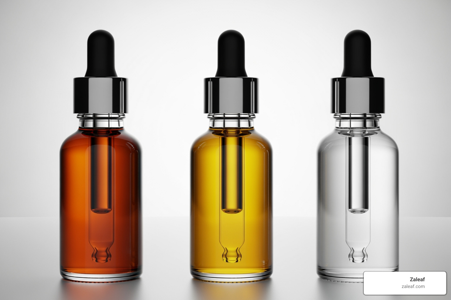 three dropper bottles labeled Full-Spectrum, Broad-Spectrum, and Isolate - best cannabis supplement three dropper bottles labeled Full-Spectrum, Broad-Spectrum, and Isolate - best cannabis supplement