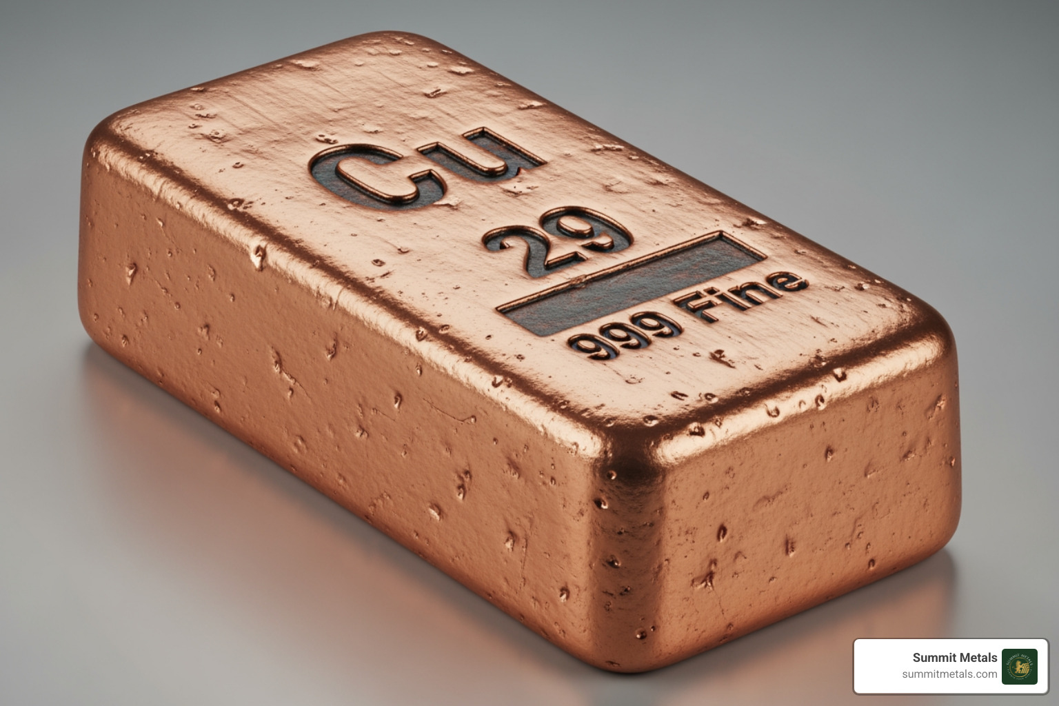a 1kg cast copper bar with elemental markings - Copper bar cost a 1kg cast copper bar with elemental markings - Copper bar cost