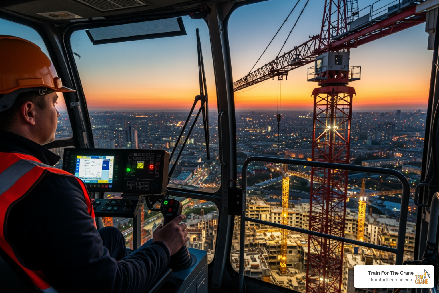 map highlighting top paying states for crane operators - salary of tower crane operator