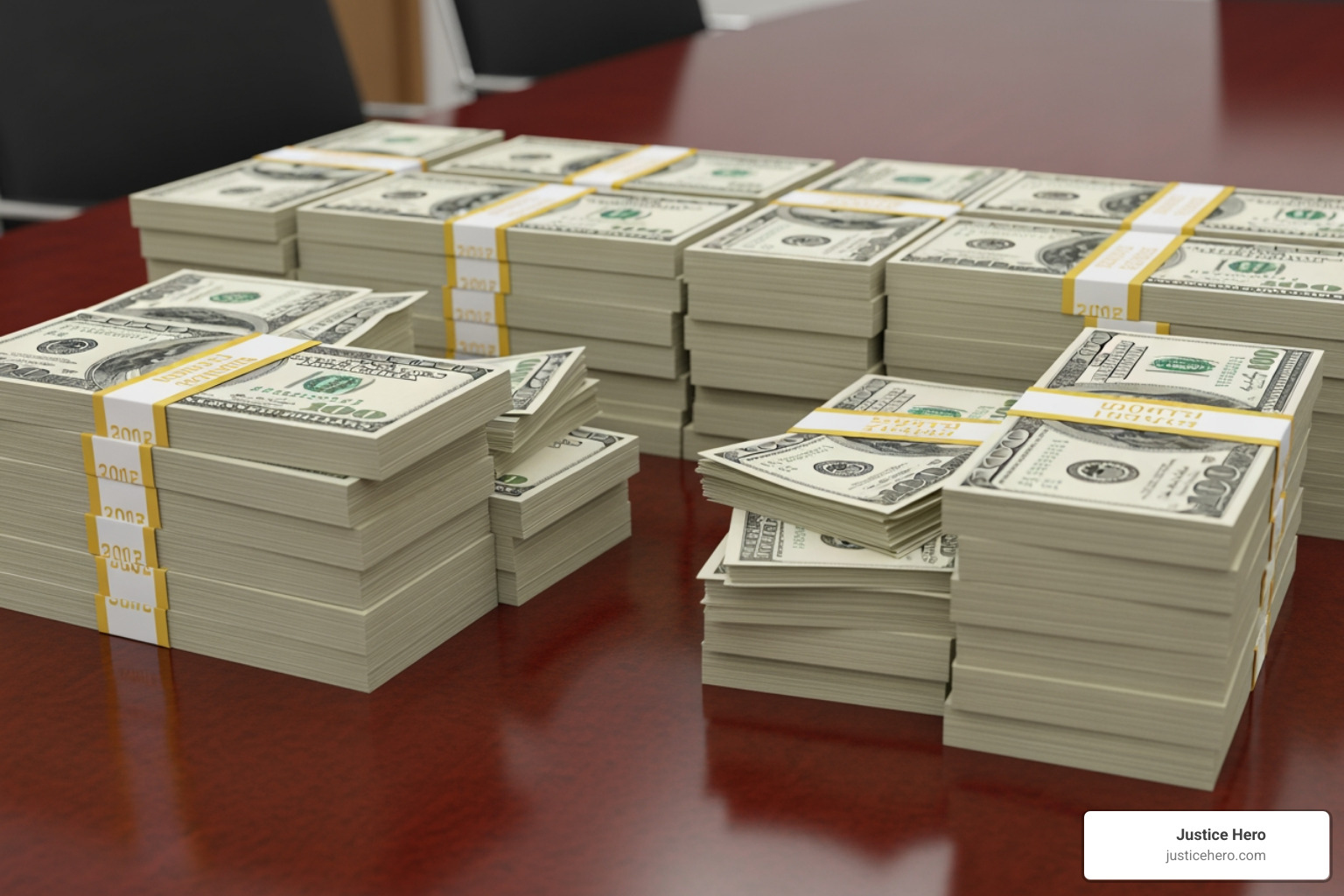 Graphic representing the $6 billion settlement breakdown - 3M earplug lawsuit Graphic representing the $6 billion settlement breakdown - 3M earplug lawsuit