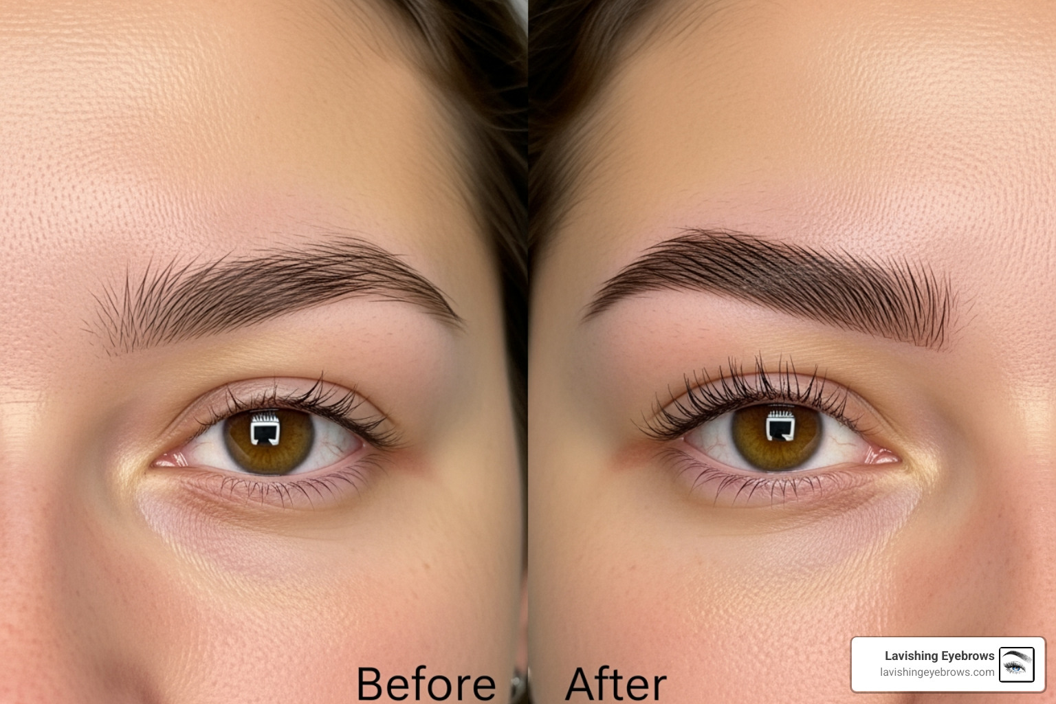 before and after permanent eyebrows - permanent eyebrows near me